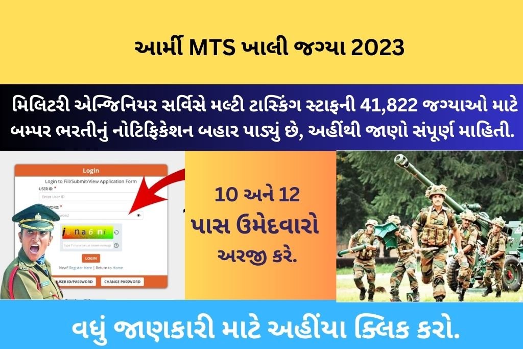 Army MTS Vacancy 2023