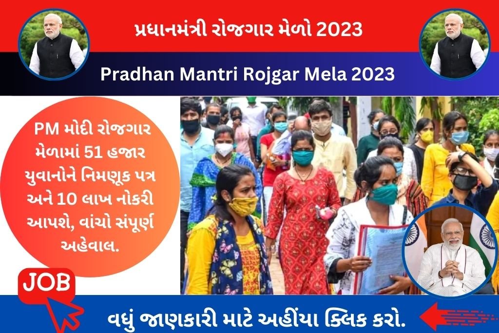  Pradhan Mantri Rojgar Mela 2023
