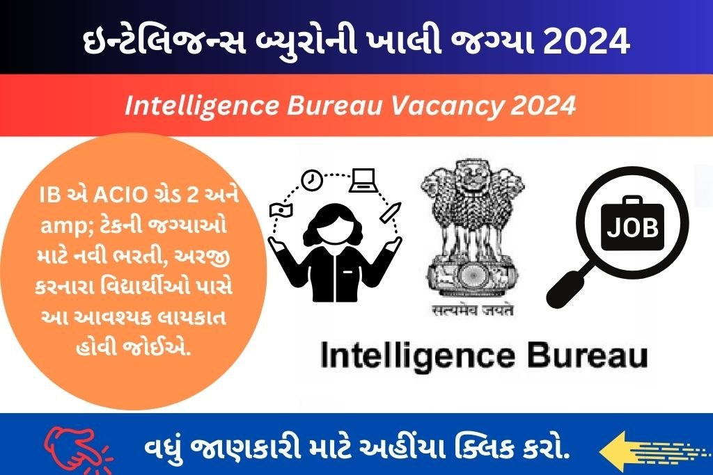 Intelligence Bureau Vacancy 2024