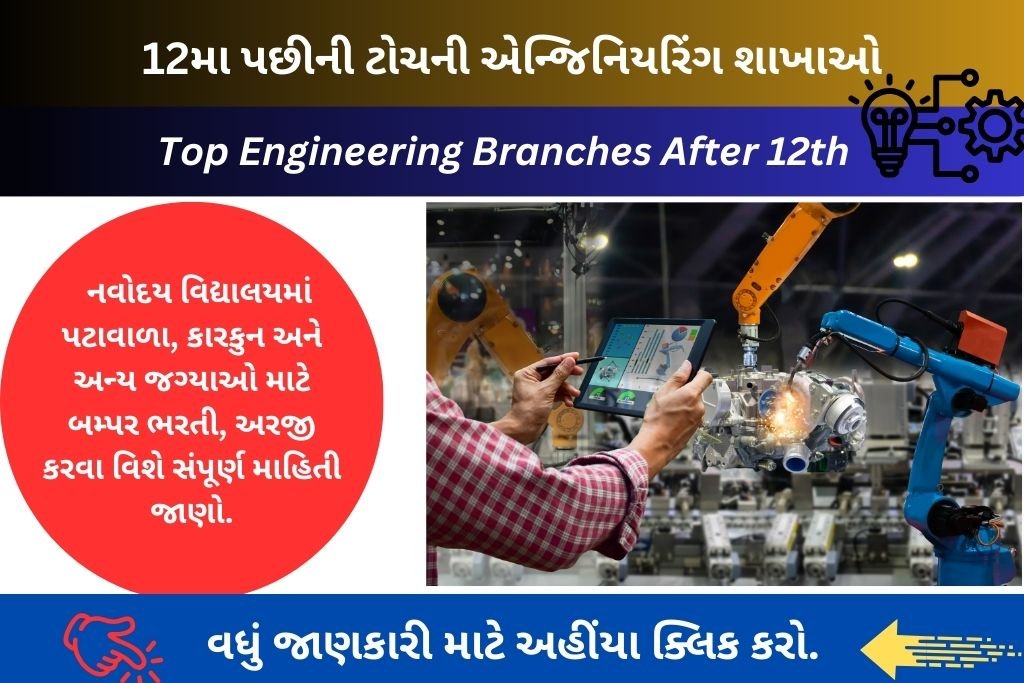 Top Engineering Branches After 12th
